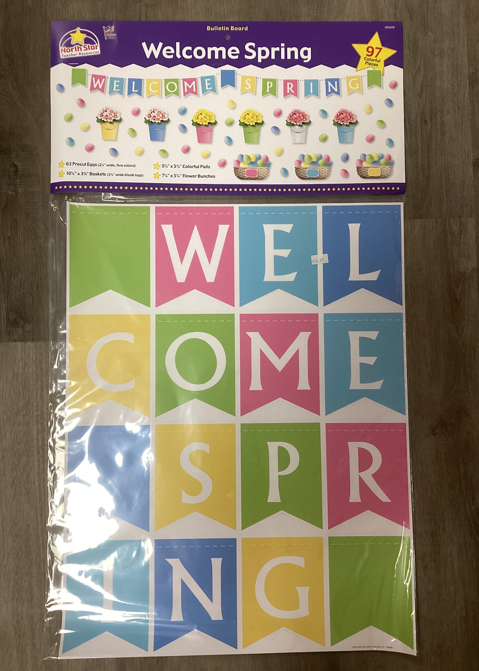 Welcome Spring Bulletin Board