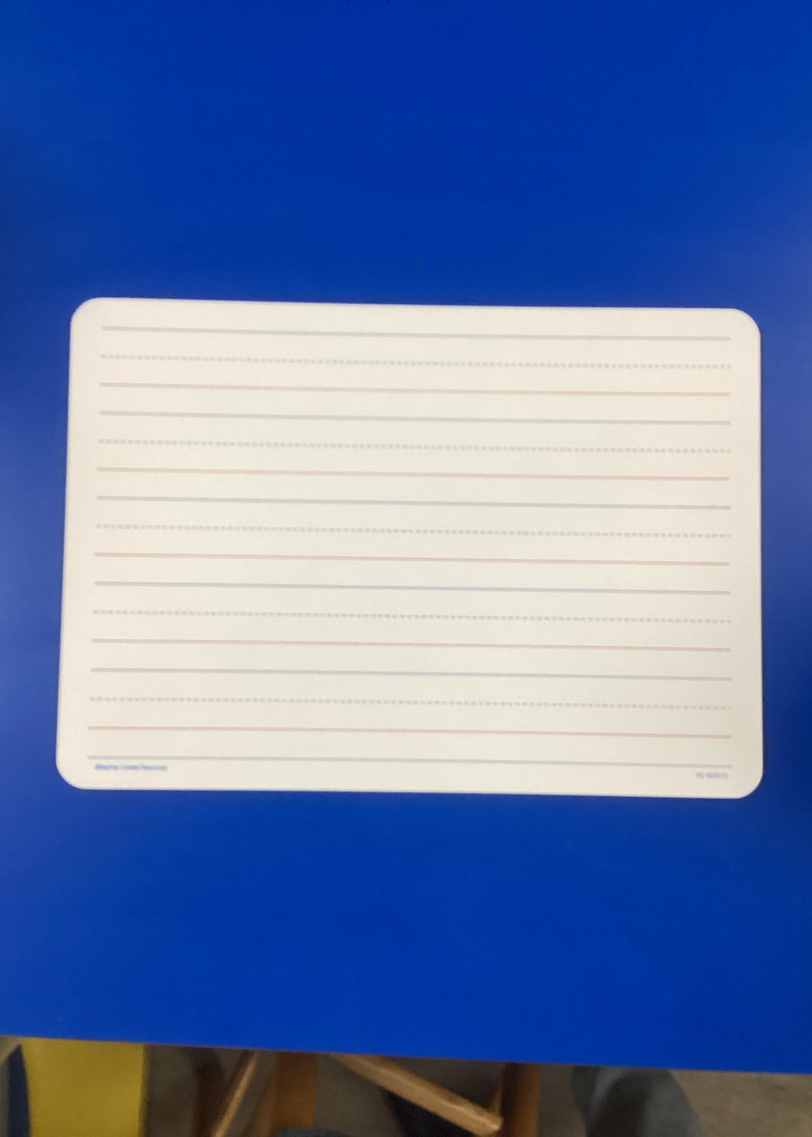 Single Double-Sided Dry Erase Board