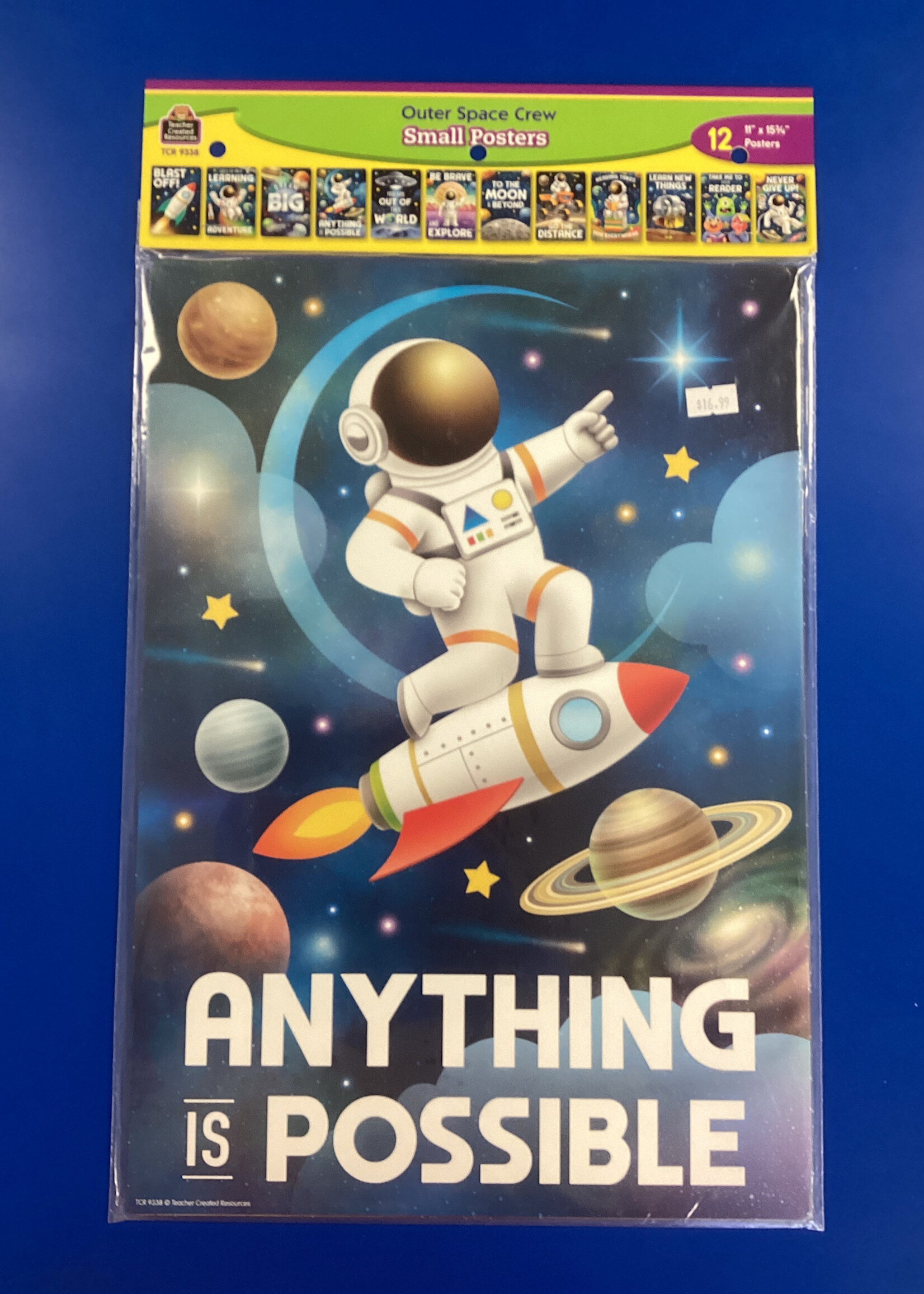 Outer Space Crew Small Posters 12 pk