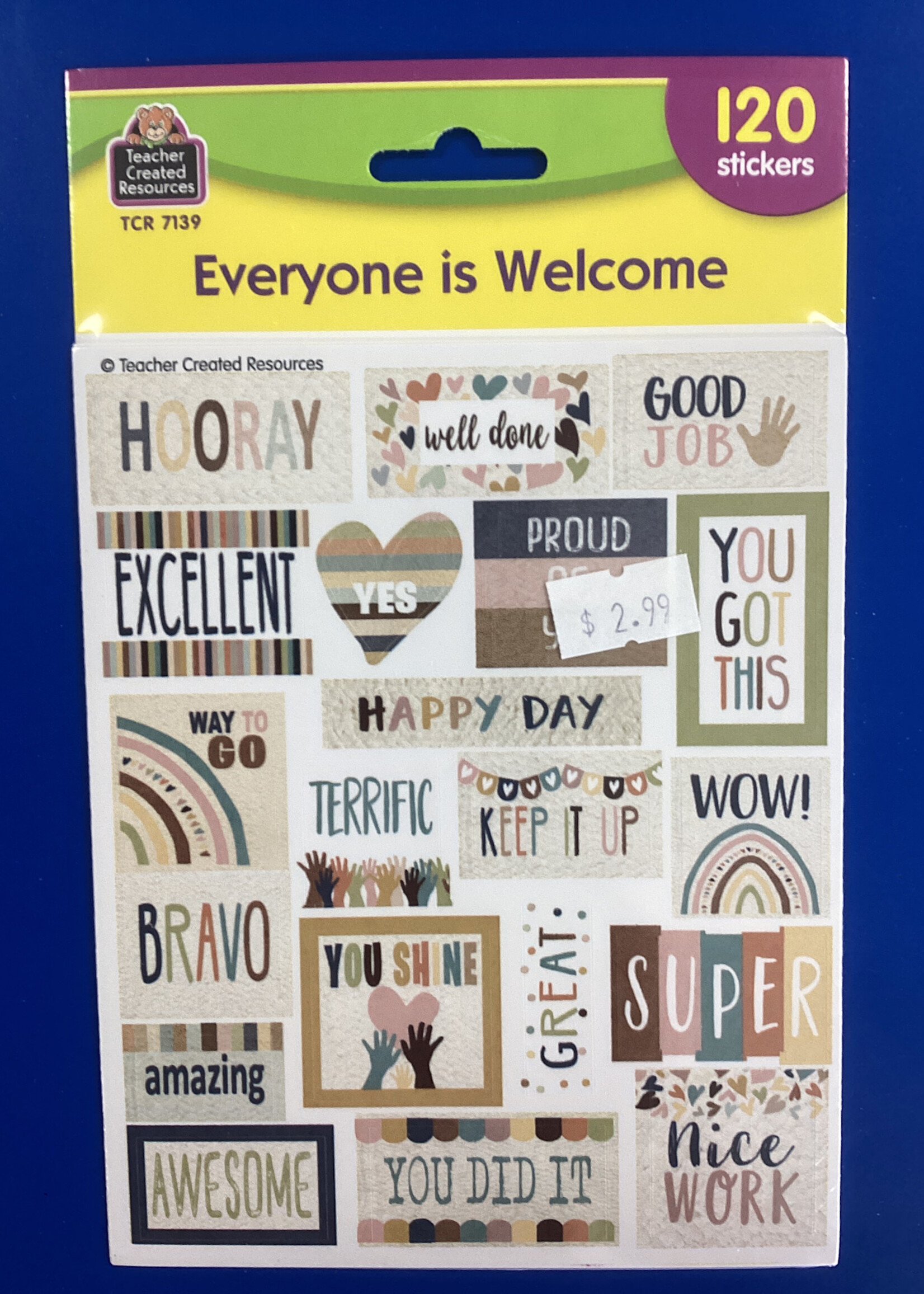 Everyone is Welcome Stickers 120pc