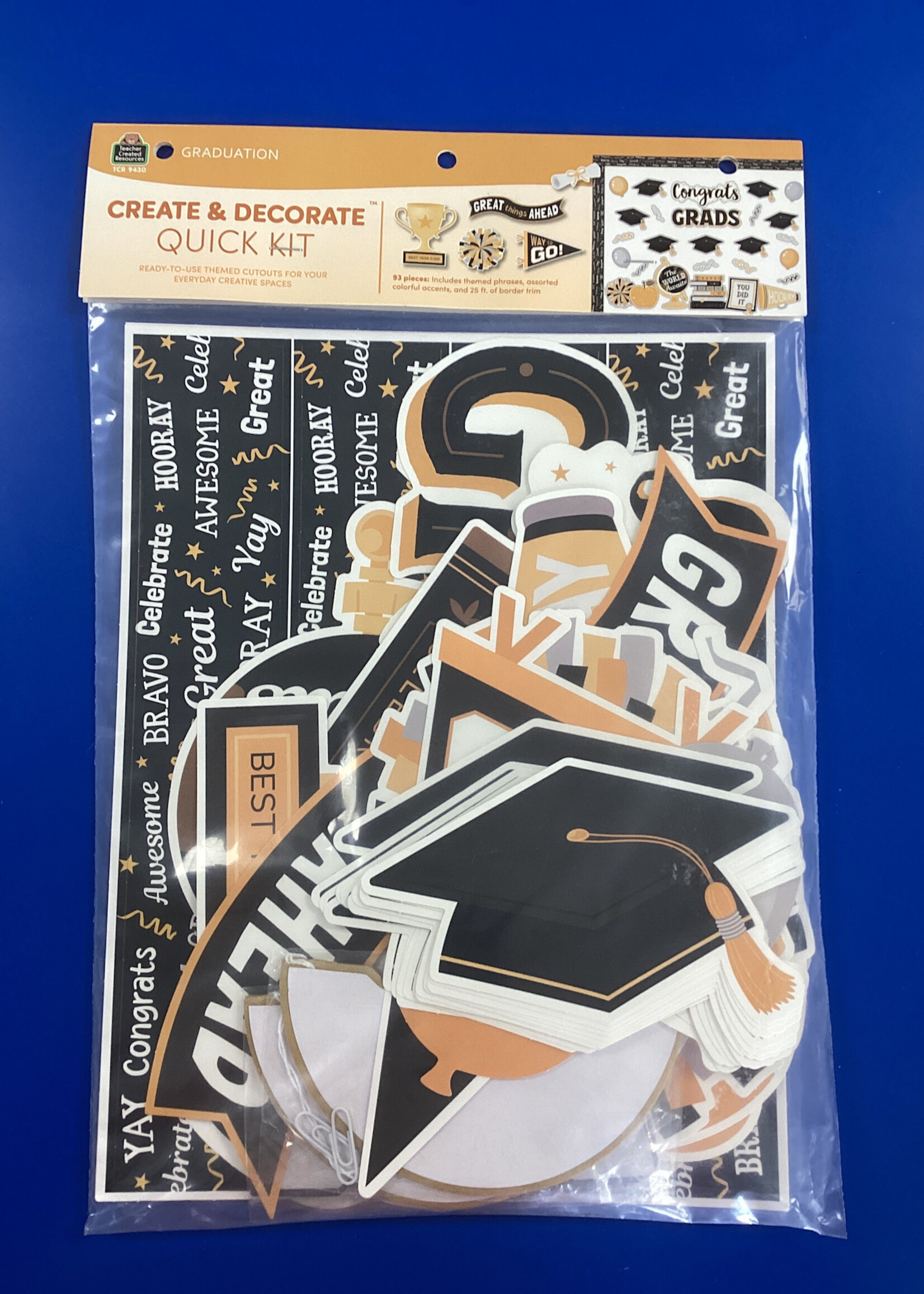 Graduation Quick Kit Bulletin Board