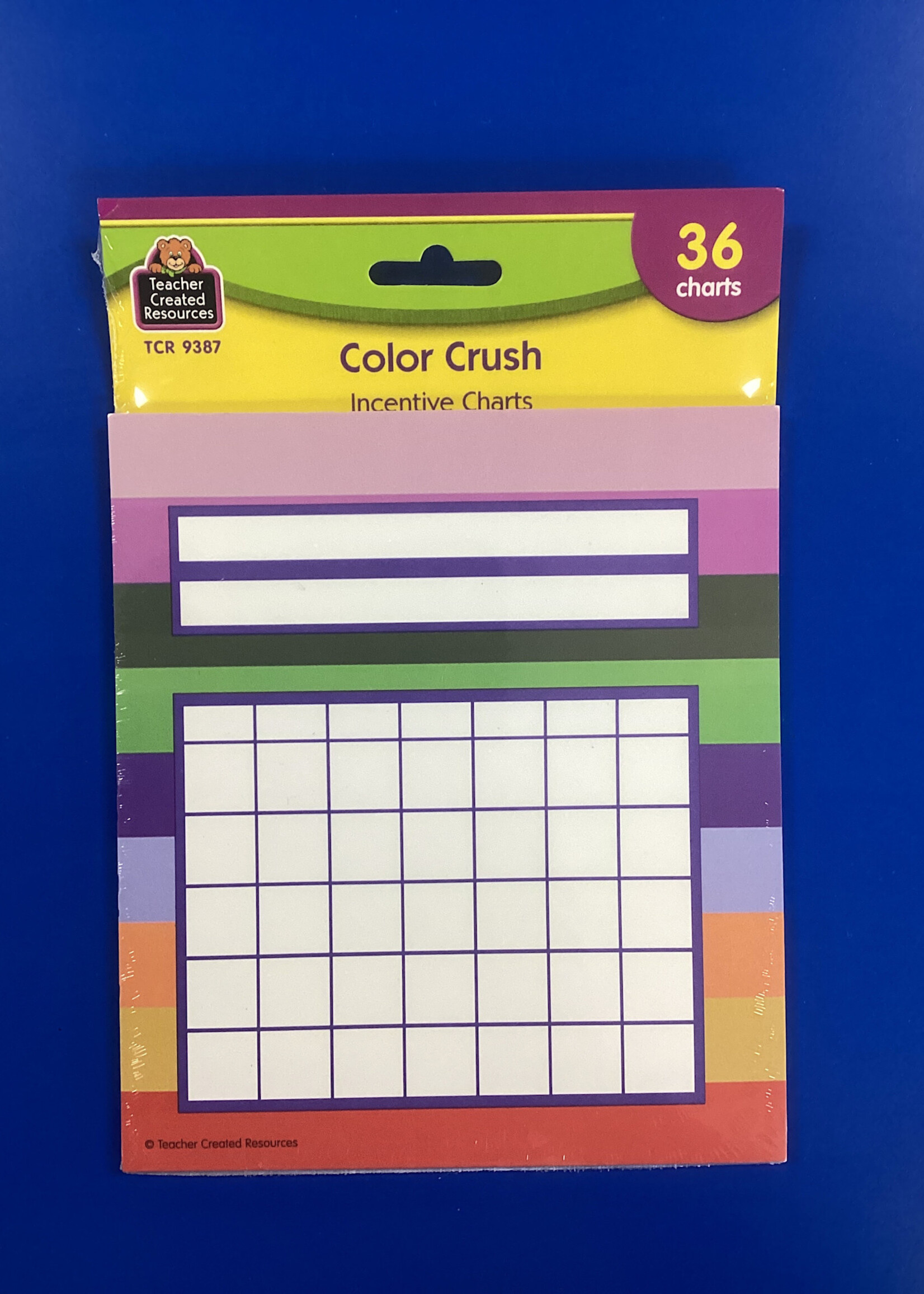 Color Crush Mini Incentive Charts 36pk
