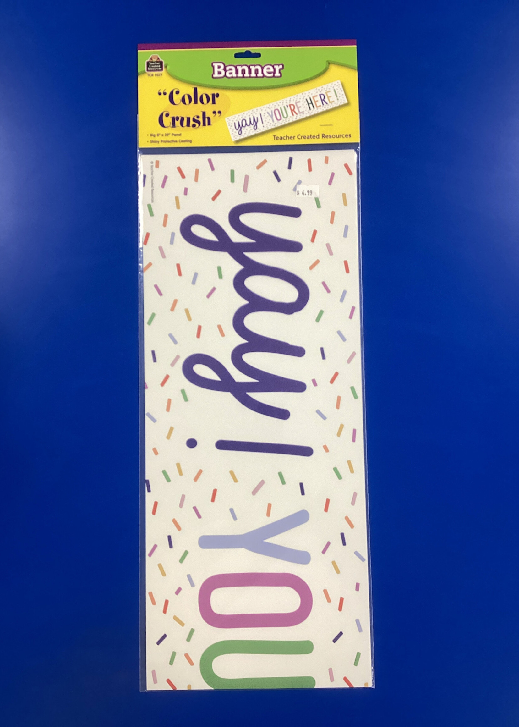 Color Crush Yay! You’re Here! Banner