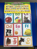 Colorful Photo Alphabet Cards Bulletin Board
