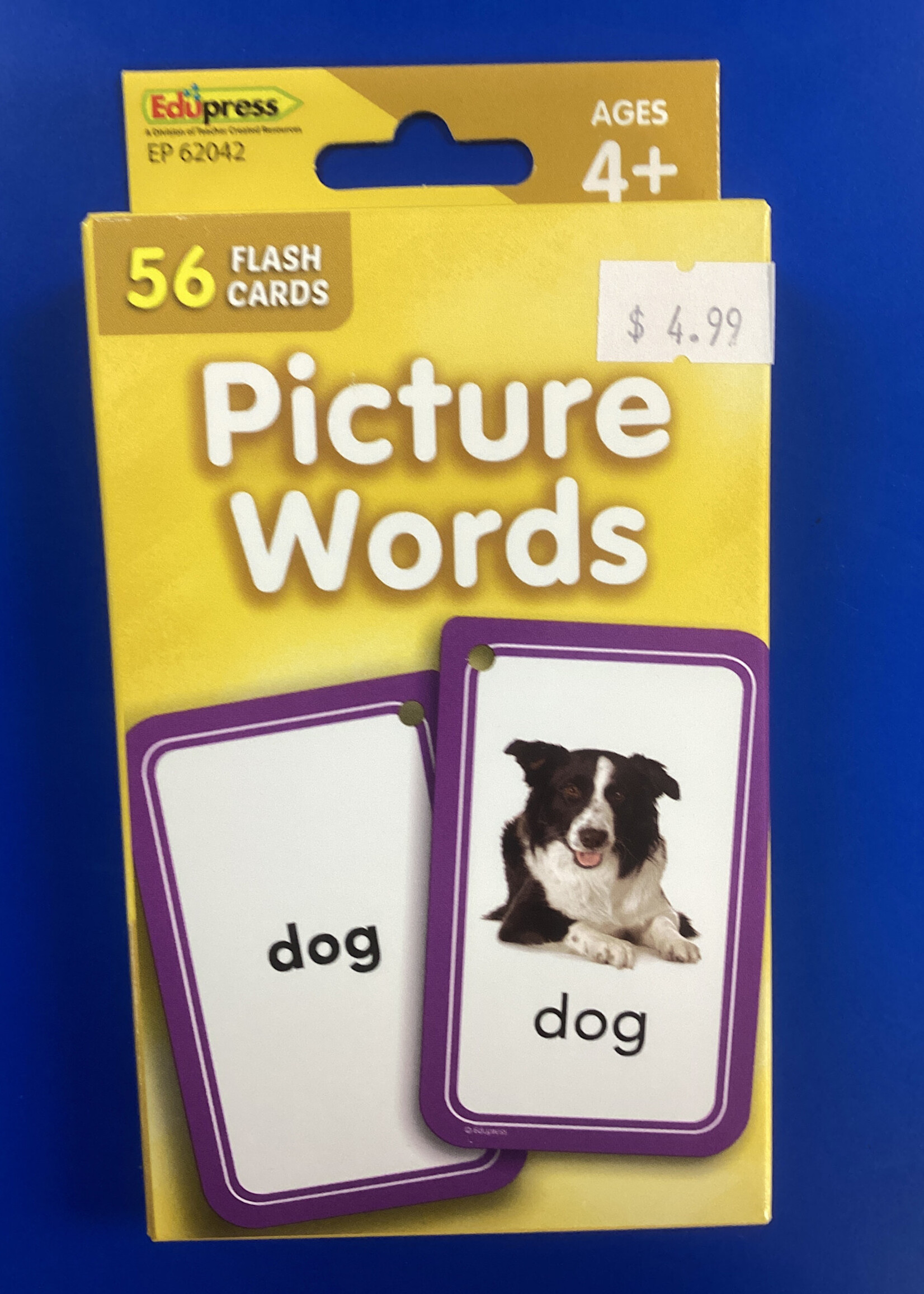 Picture Words Flash Cards (56)