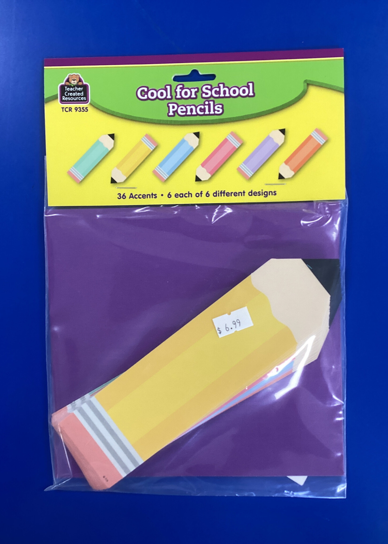 Cool for School Pencils Accents 36pc