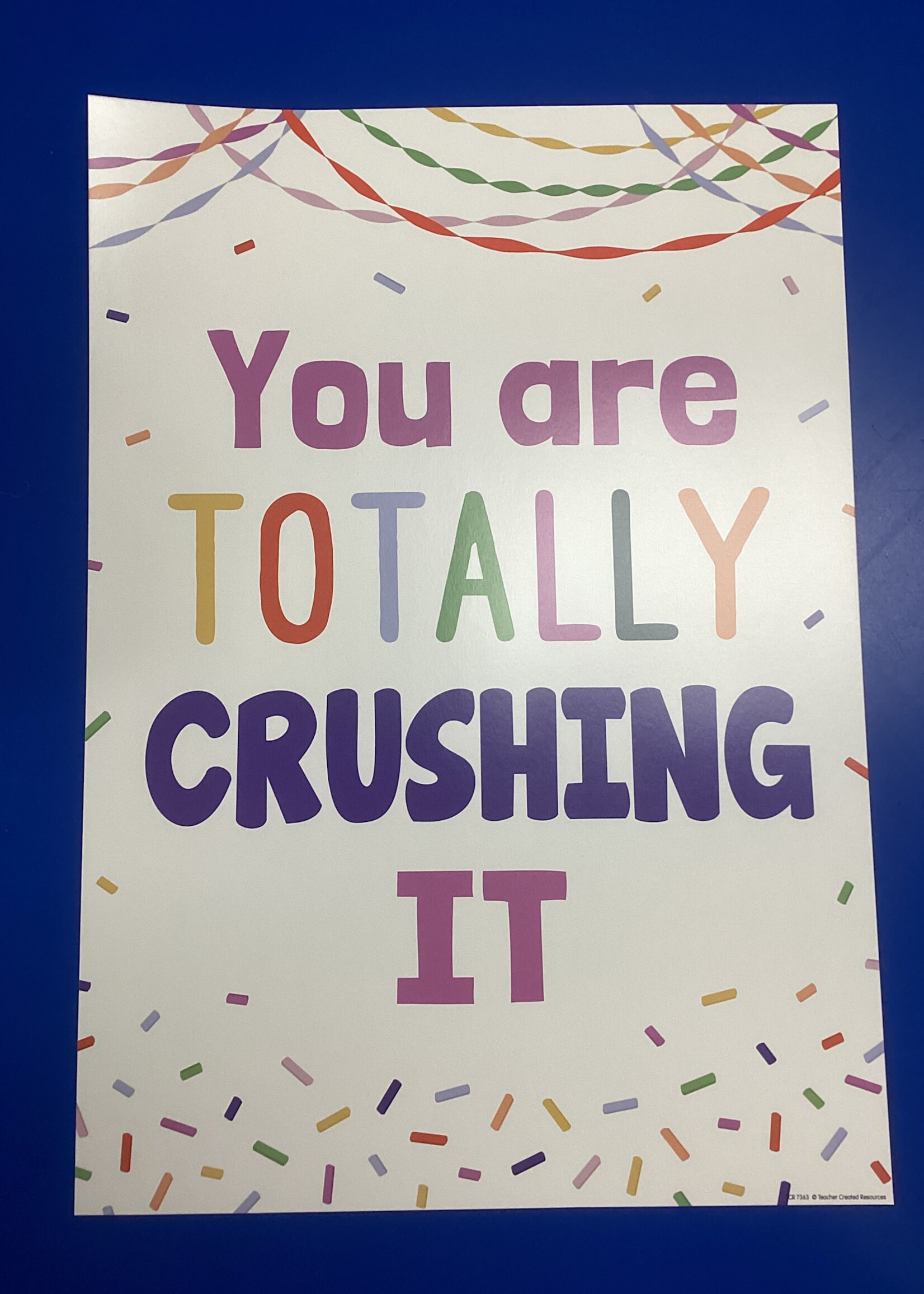 Color Crush You Are Totally Crushing It Poster