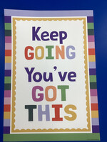 Color Crush Keep Going You’ve Got This Poster
