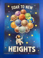 Outer Space Crew Soar to New Heights Poster