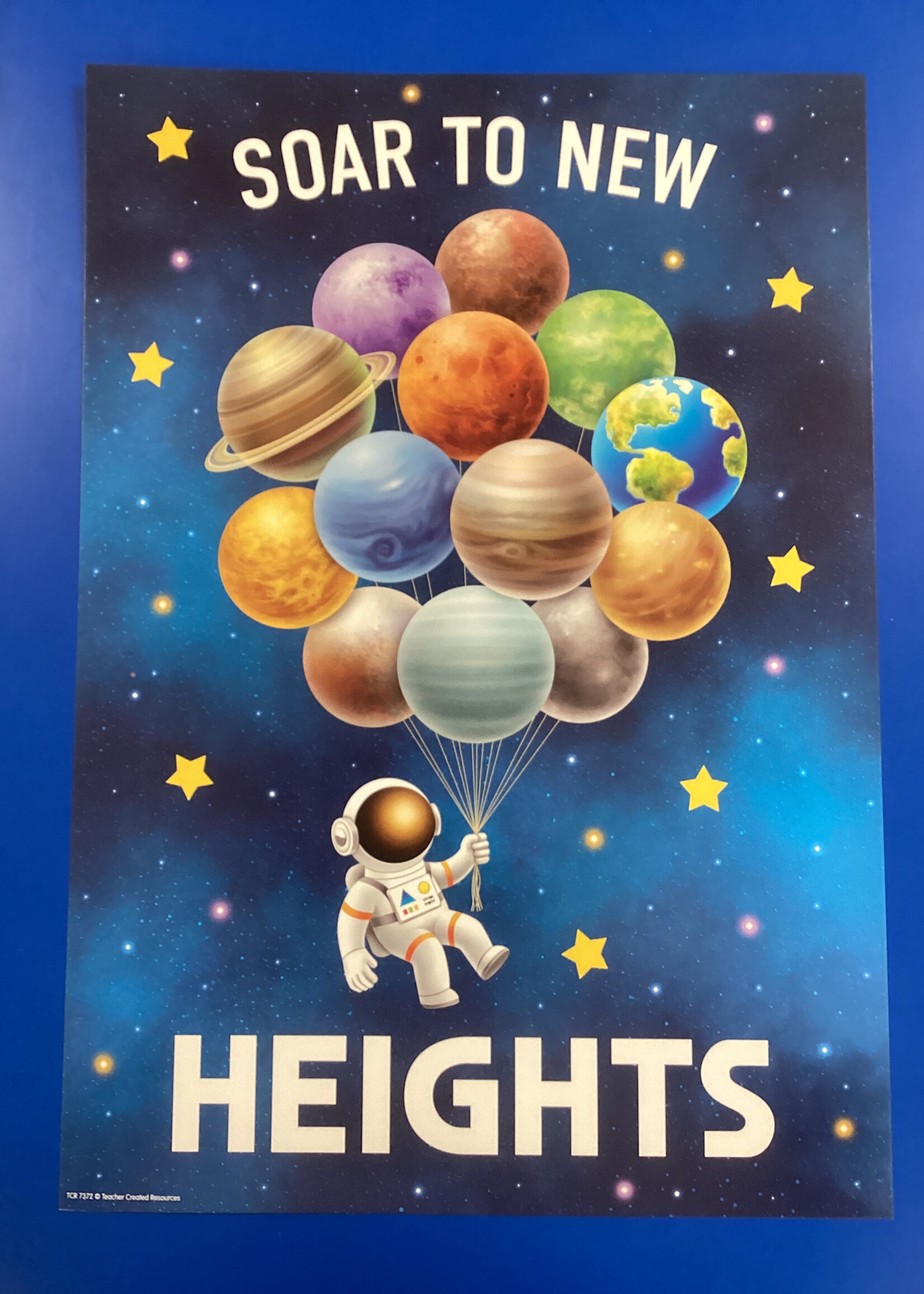 Outer Space Crew Soar to New Heights Positive Poster