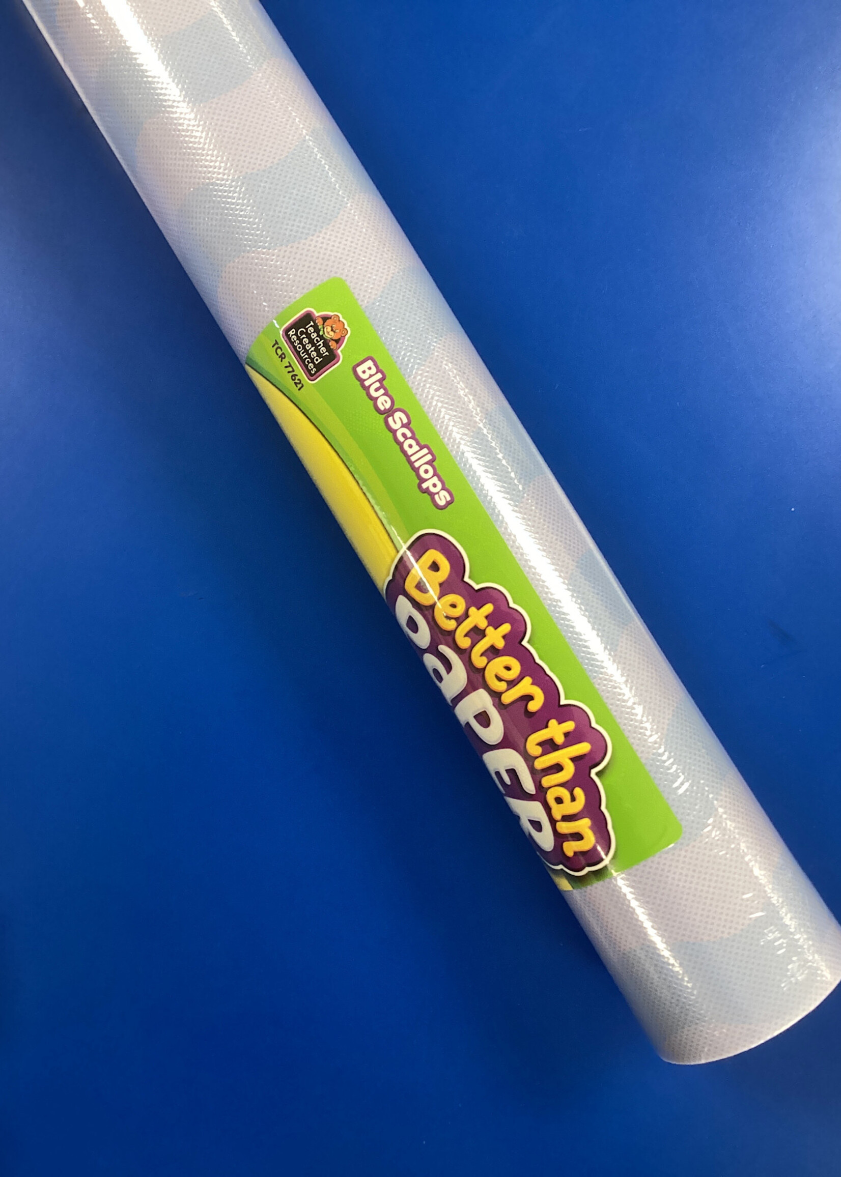 Blue Scallops Better Than Paper 4'x12'