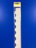 White Scalloped Border Trim 35’