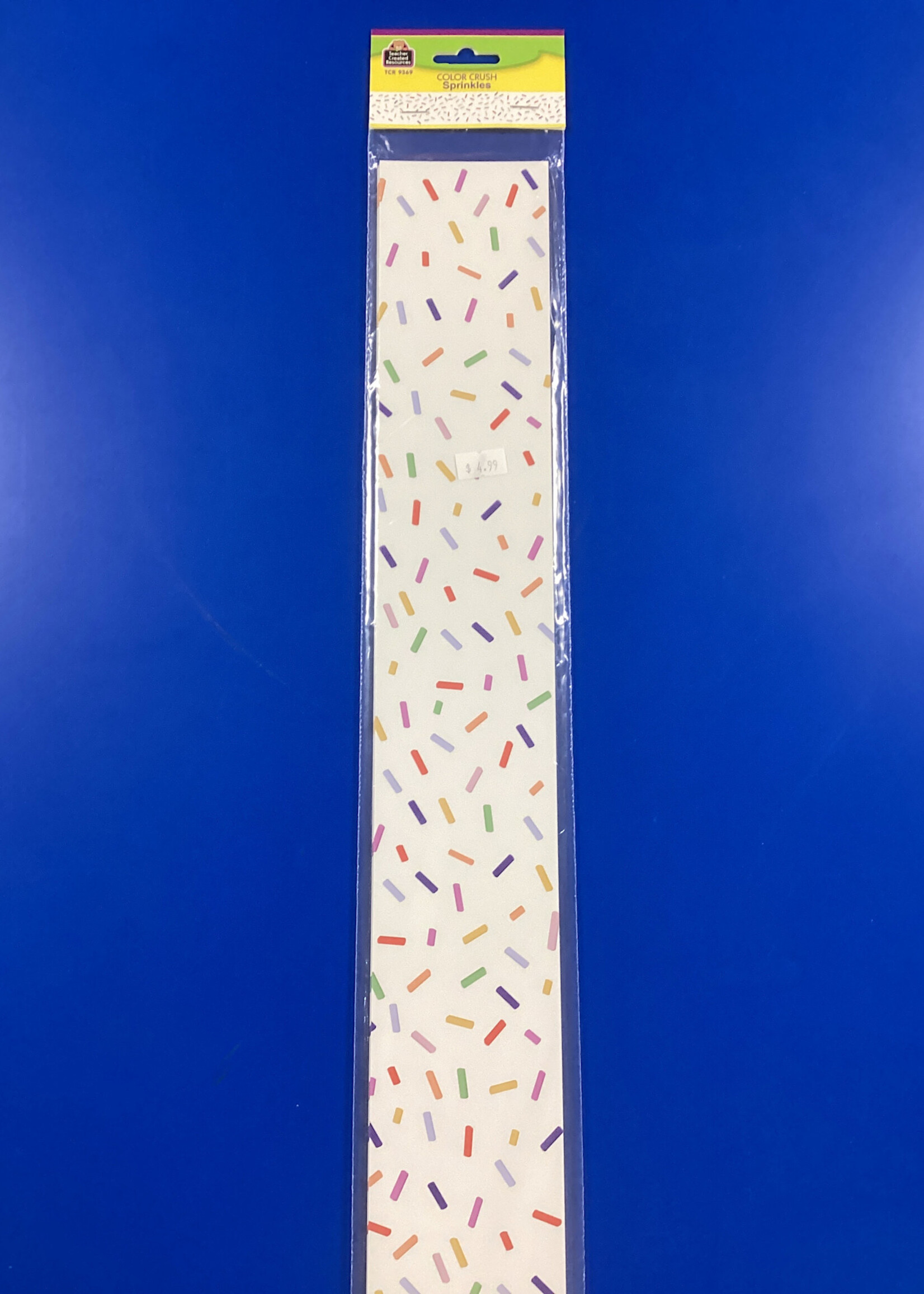 Color Crush Sprinkles Straight Border 35'