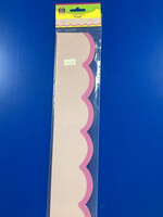 Color Crush Purple Scallops Die-Cut Border Trim