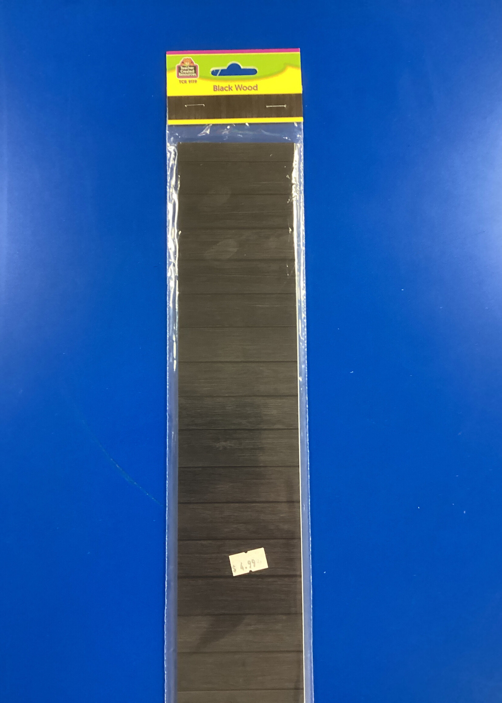 Black Wood Straight Border 35'