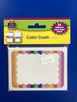 Color Crush Labels 36pc