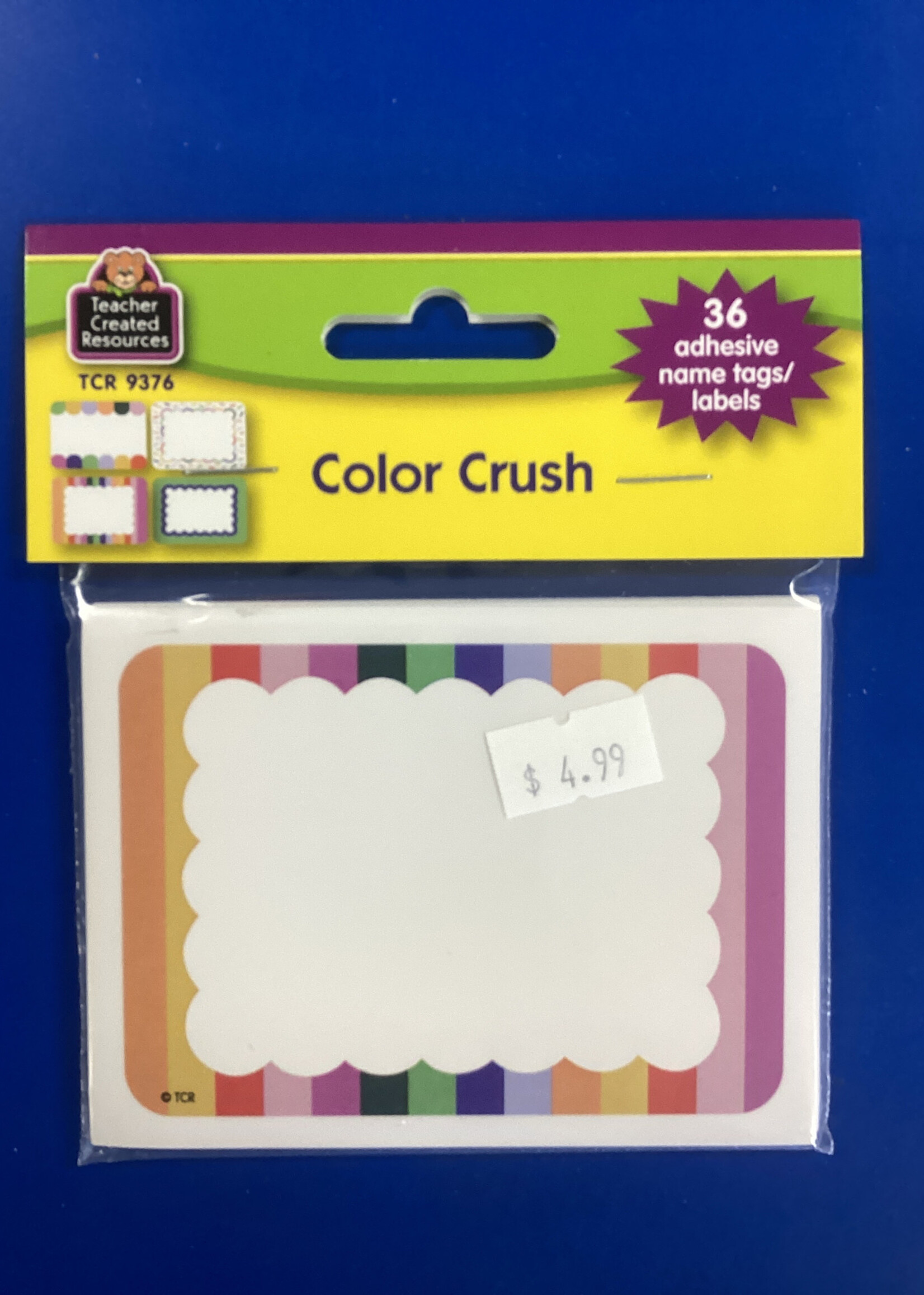 Color Crush Labels 36pc