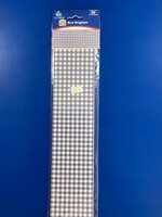 Blue Gingham Straight Border 36’