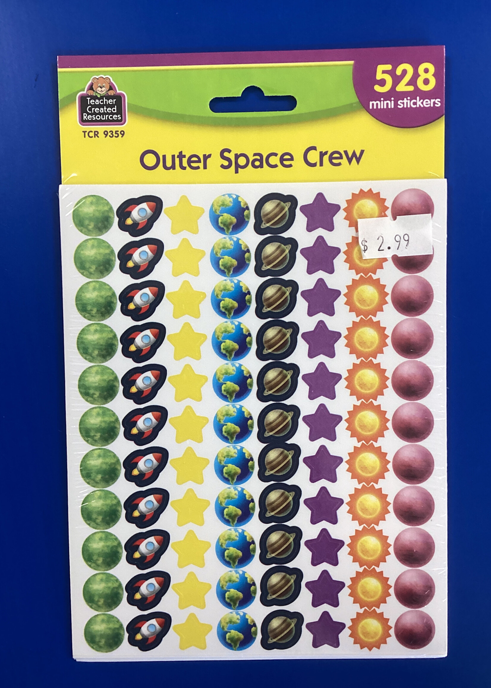 Outer Space Crew Mini Stickers 528pc