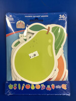 Fruits and Veggies Cutouts 36pc