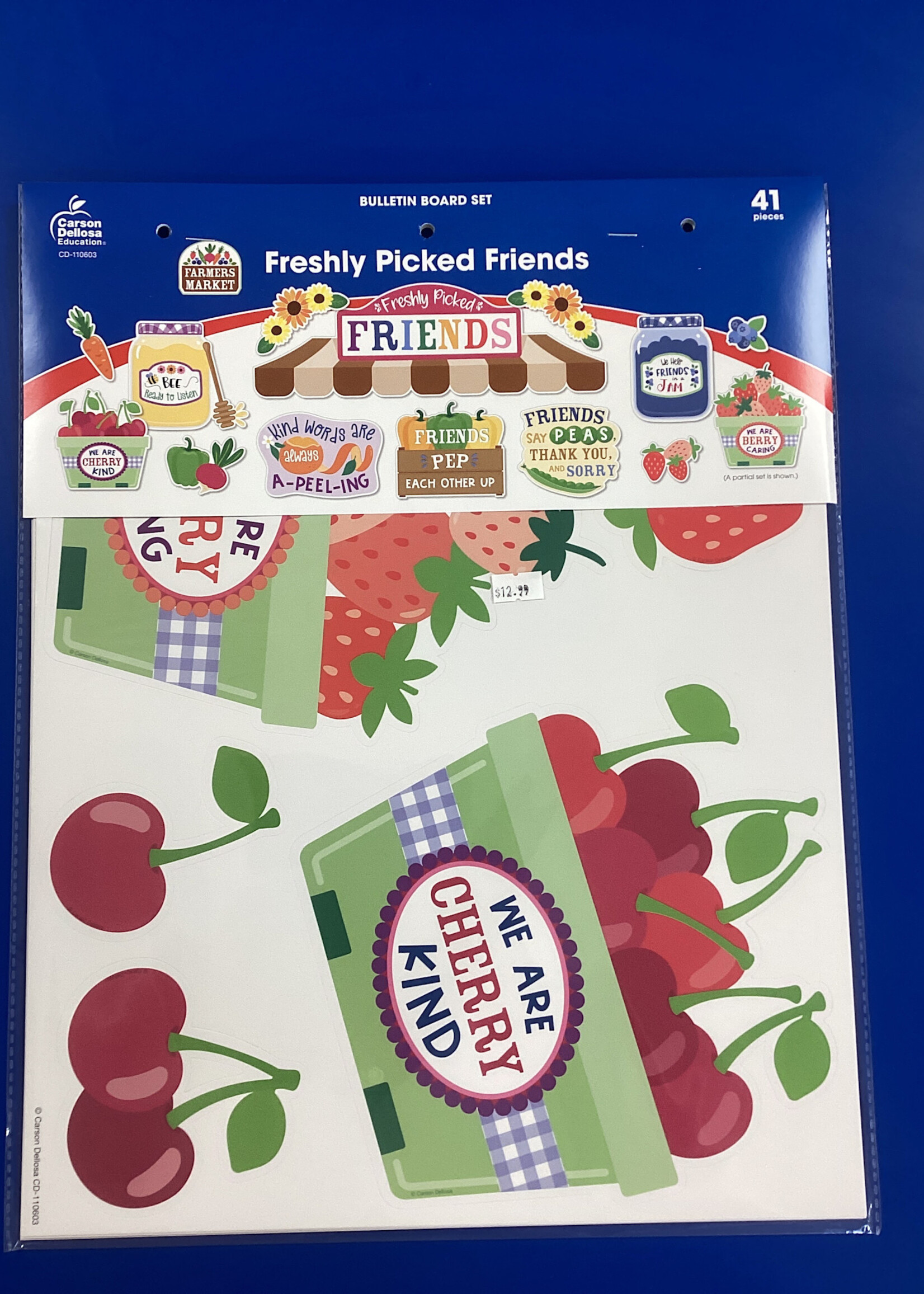 Farmers Market Freshly Picked Friends Bulletin Board Set