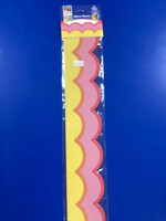 Retro Remix Warm Waves Scalloped Border 39’