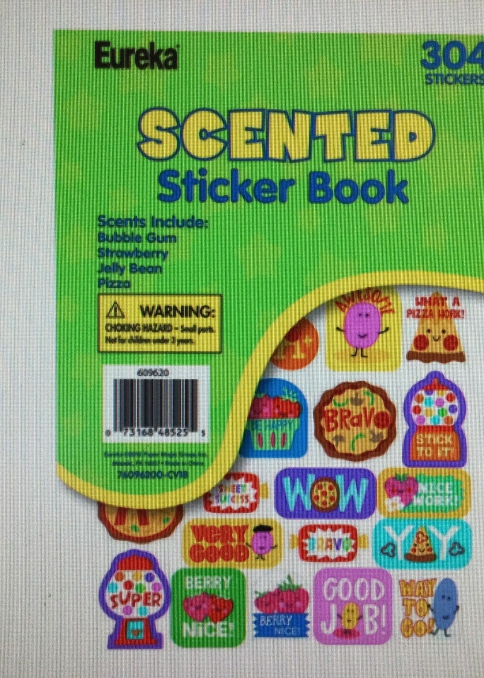 Scented Sticker Book 302pc