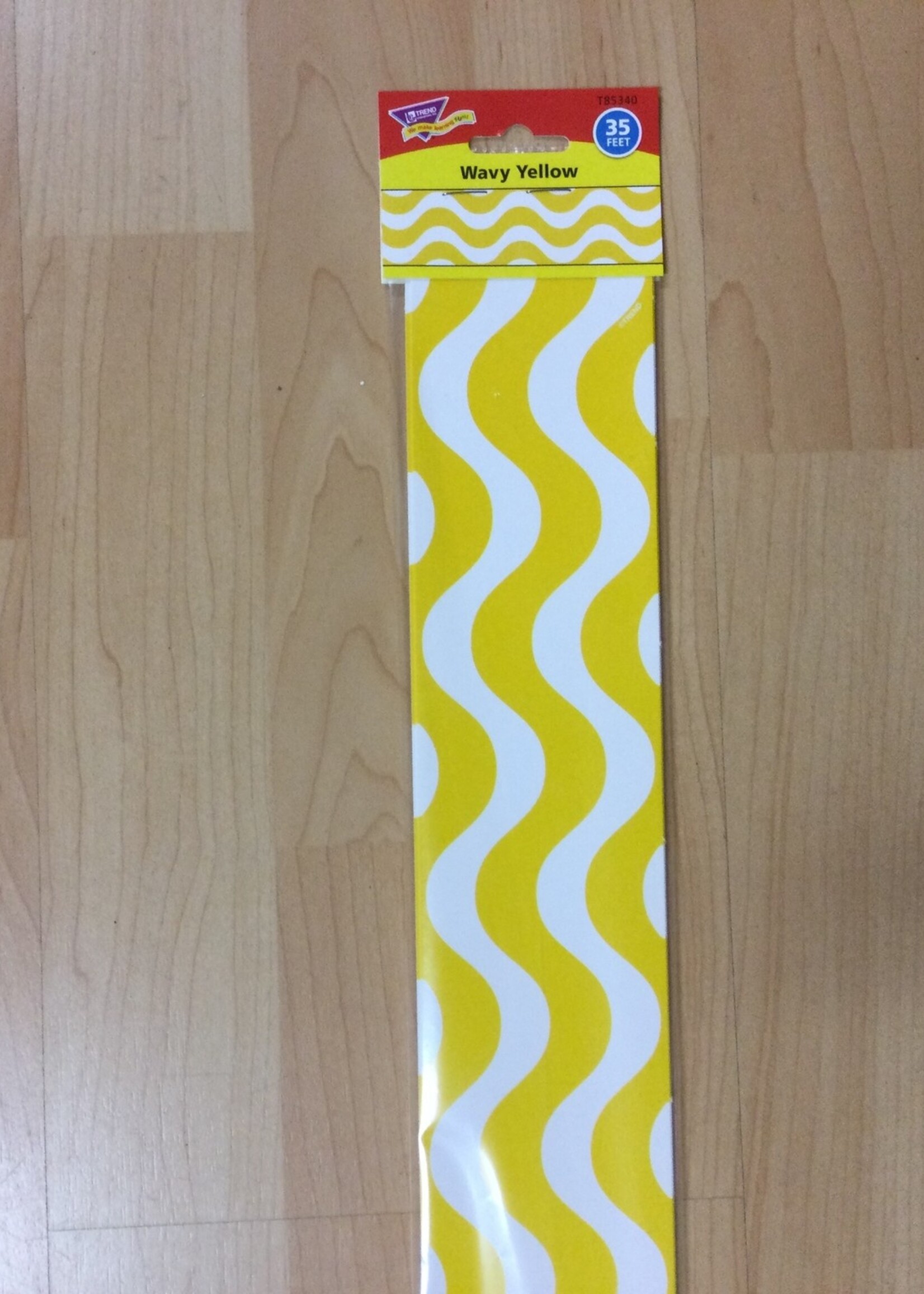 Wavy Yellow Border Wavy Yellow Border 35'