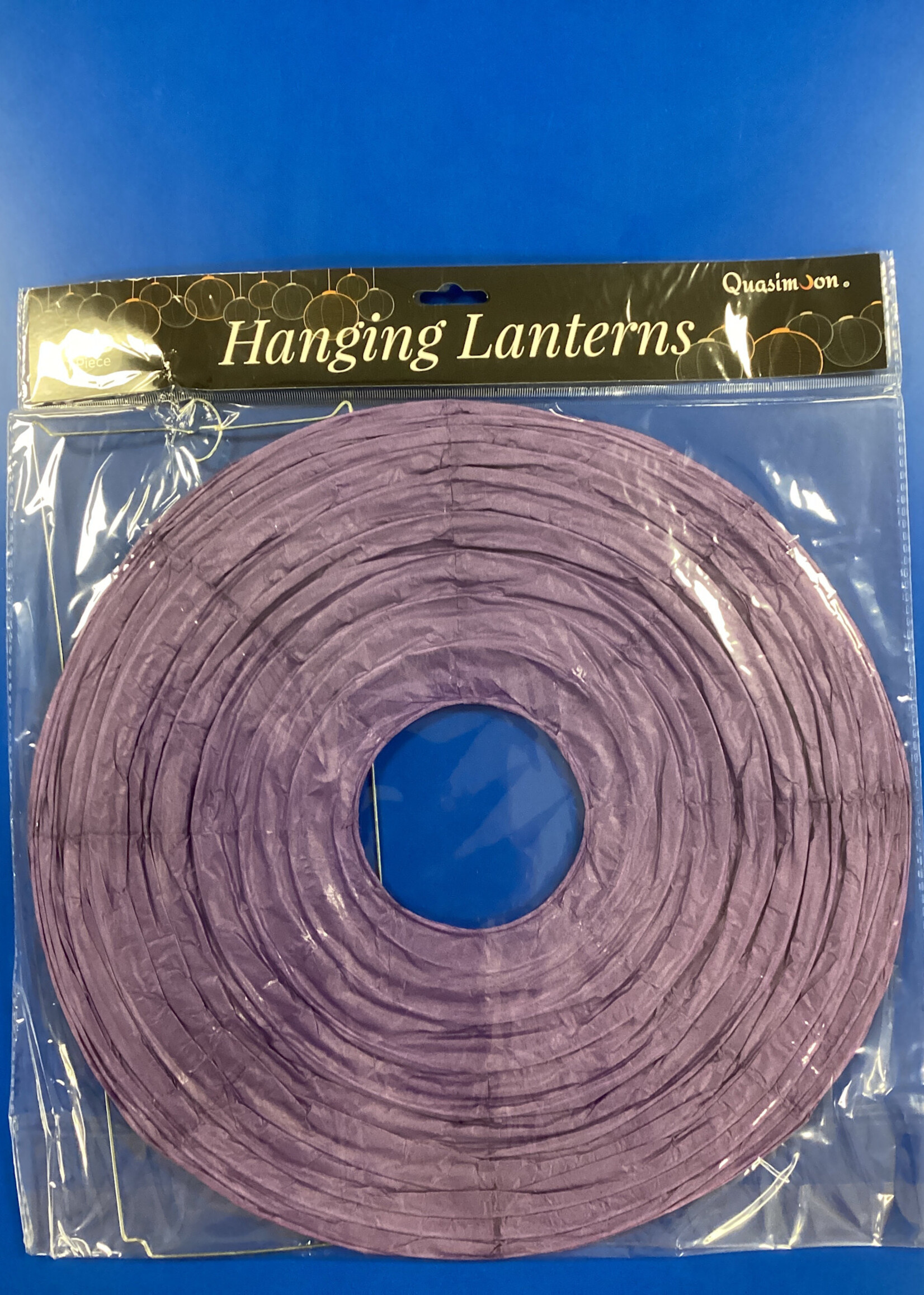 14" Royal Purple Lantern