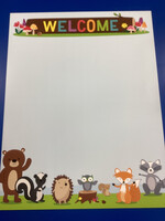 New Woodland Friends Welcome Chart
