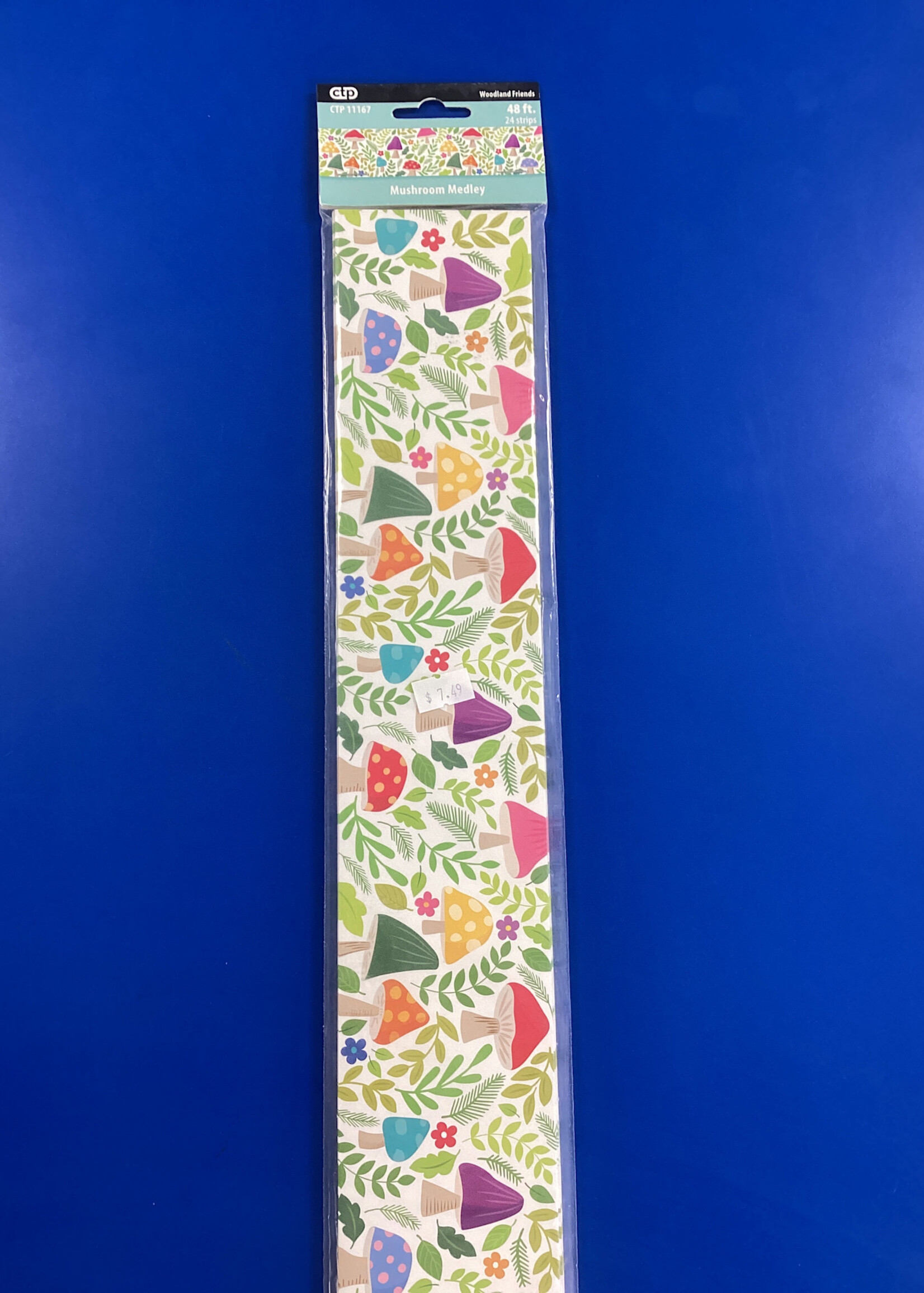 Woodland Friends Mushroom Medley EZ Border 48’