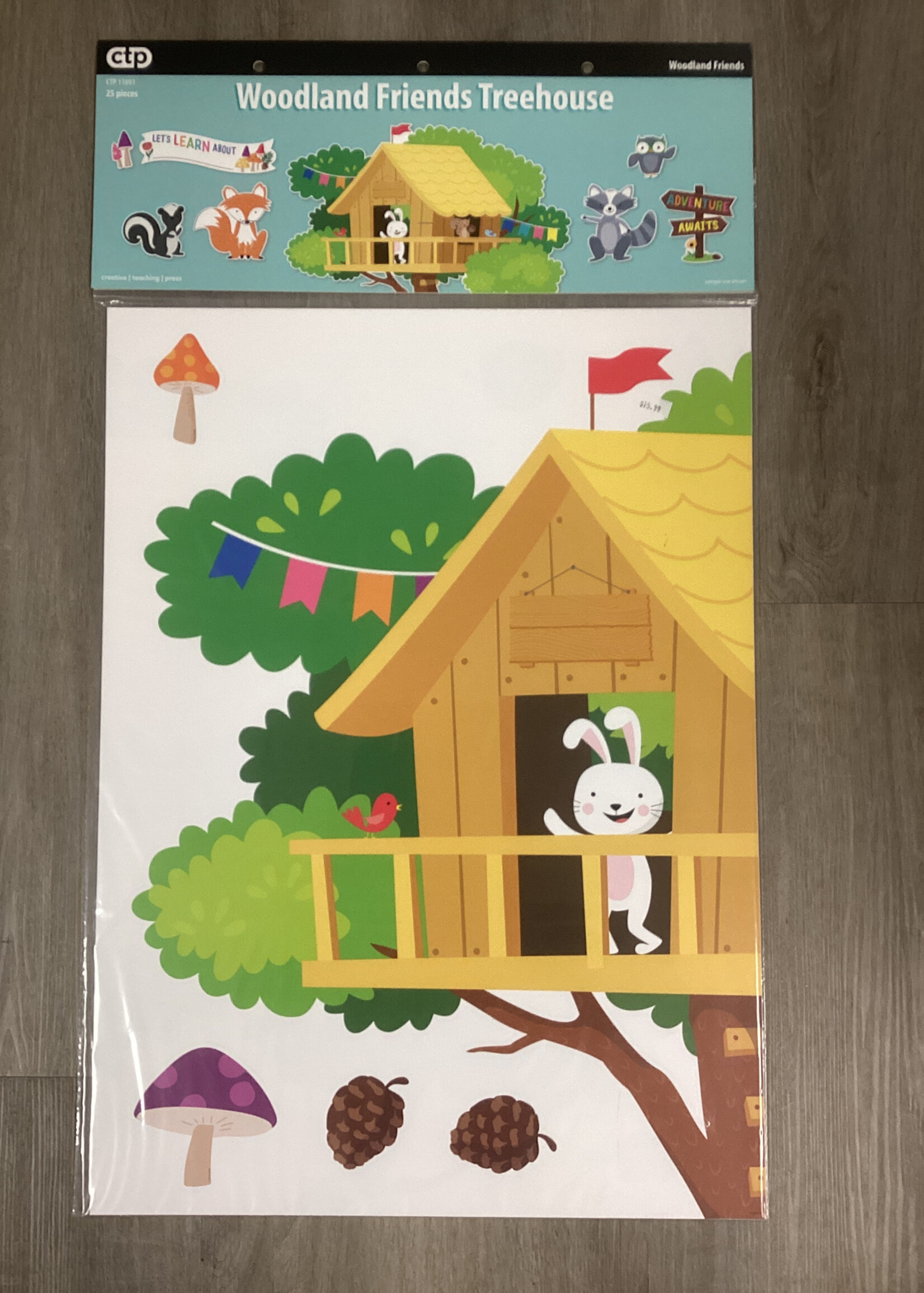 Woodland Friends Treehouse Bulletin Board