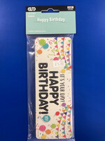 Happy Birthday Bookmark 30pc