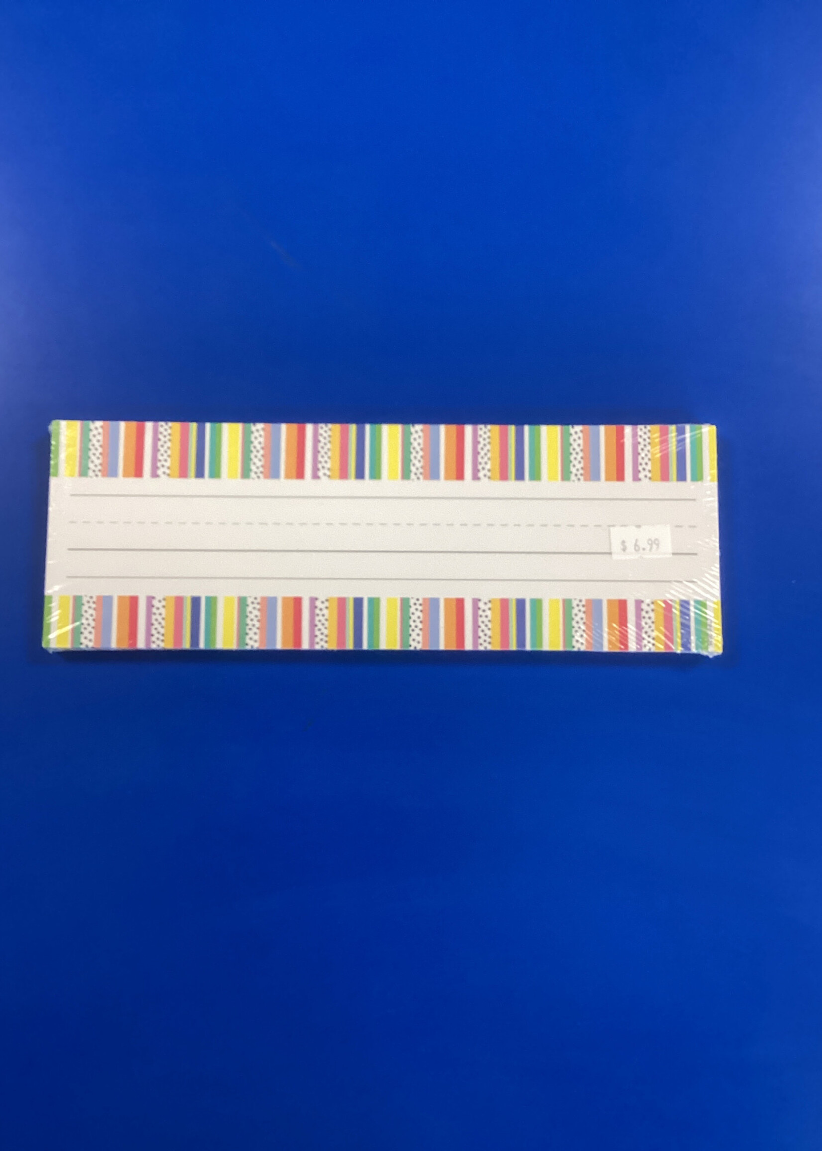 Core Decor Stripes and Dots Name Plates 36pc