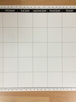 Loop-de-loop Calendar Chart 22" x 17"
