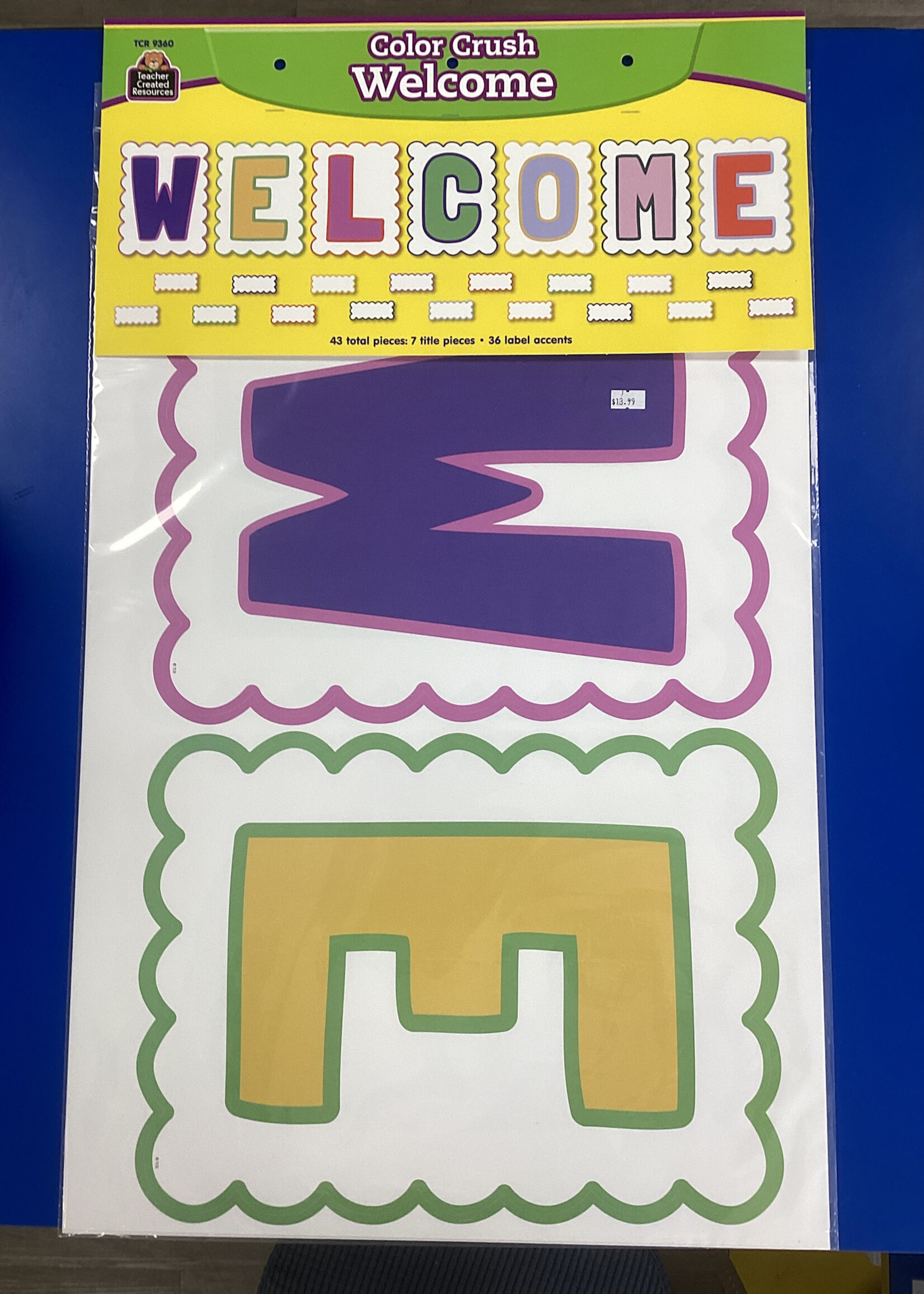 Color Crush Welcome Bulletin Board