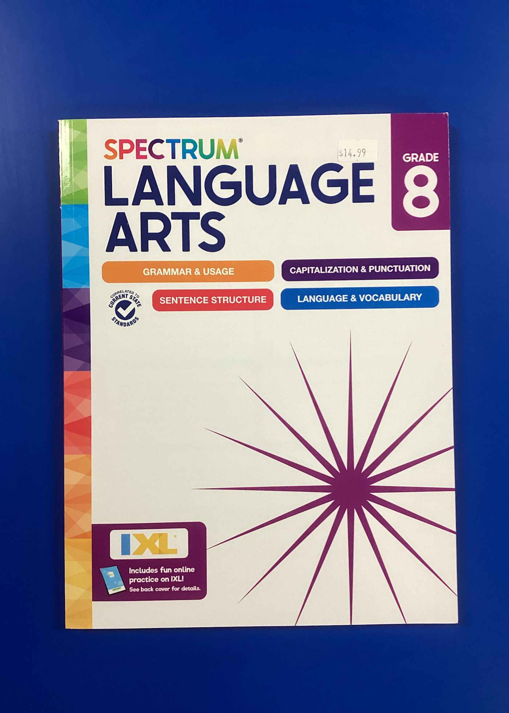 Spectrum Language Arts Grade 8