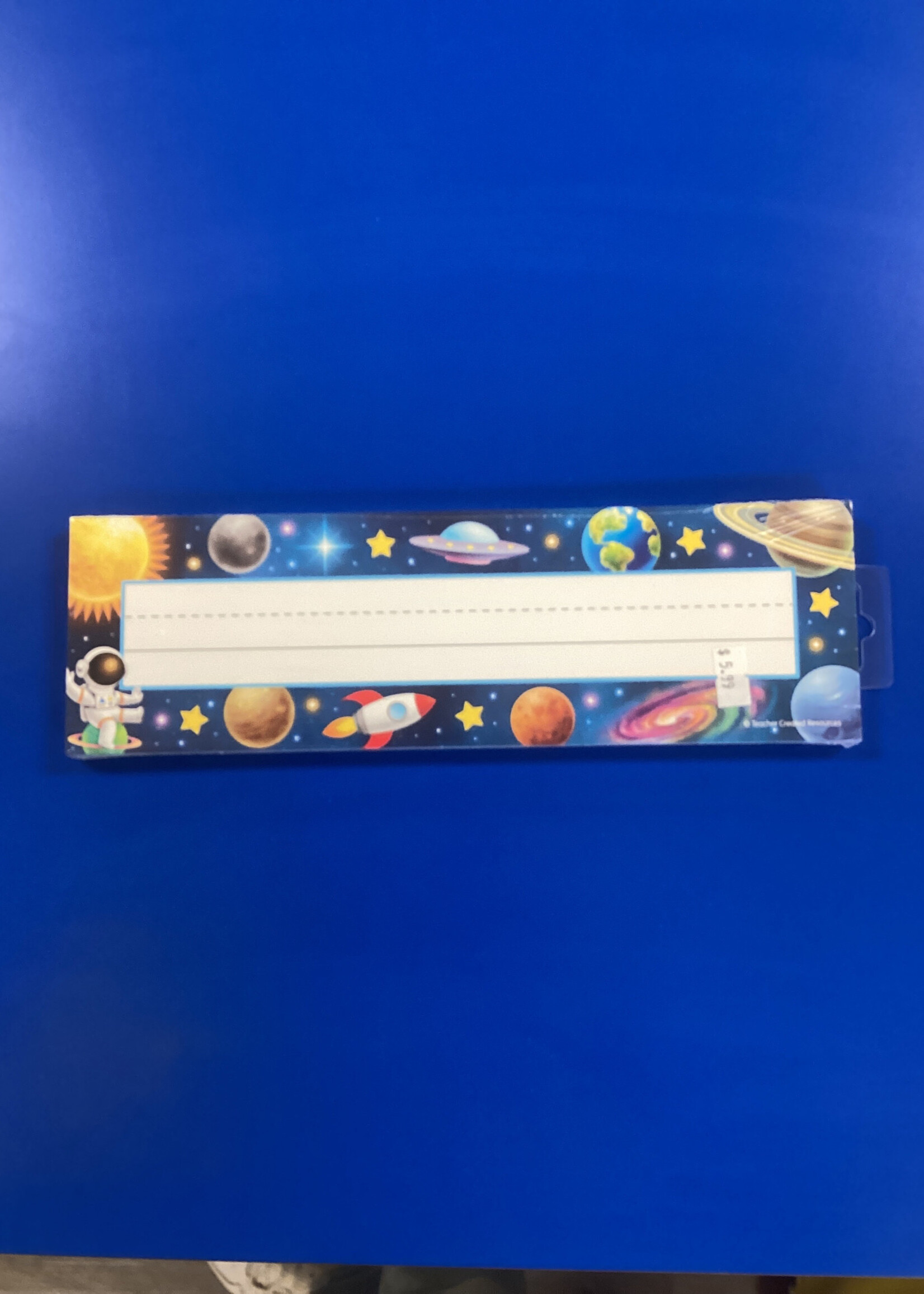 Outer Space Crew Name Plates 36pc