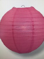 12" Fuchsia Hanging Lantern