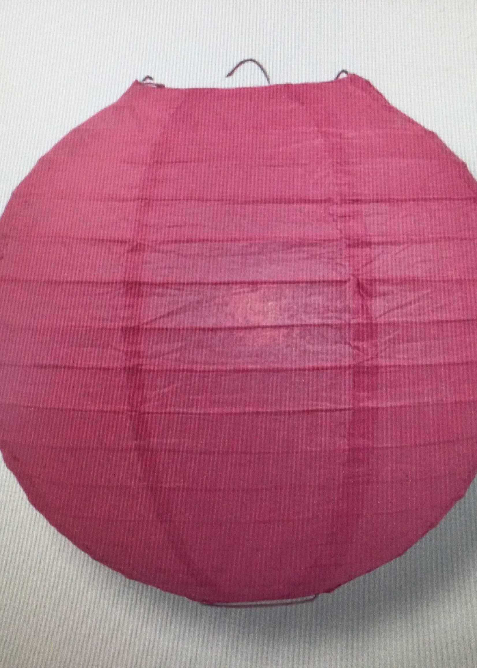 12" Fuchsia Hanging Lantern