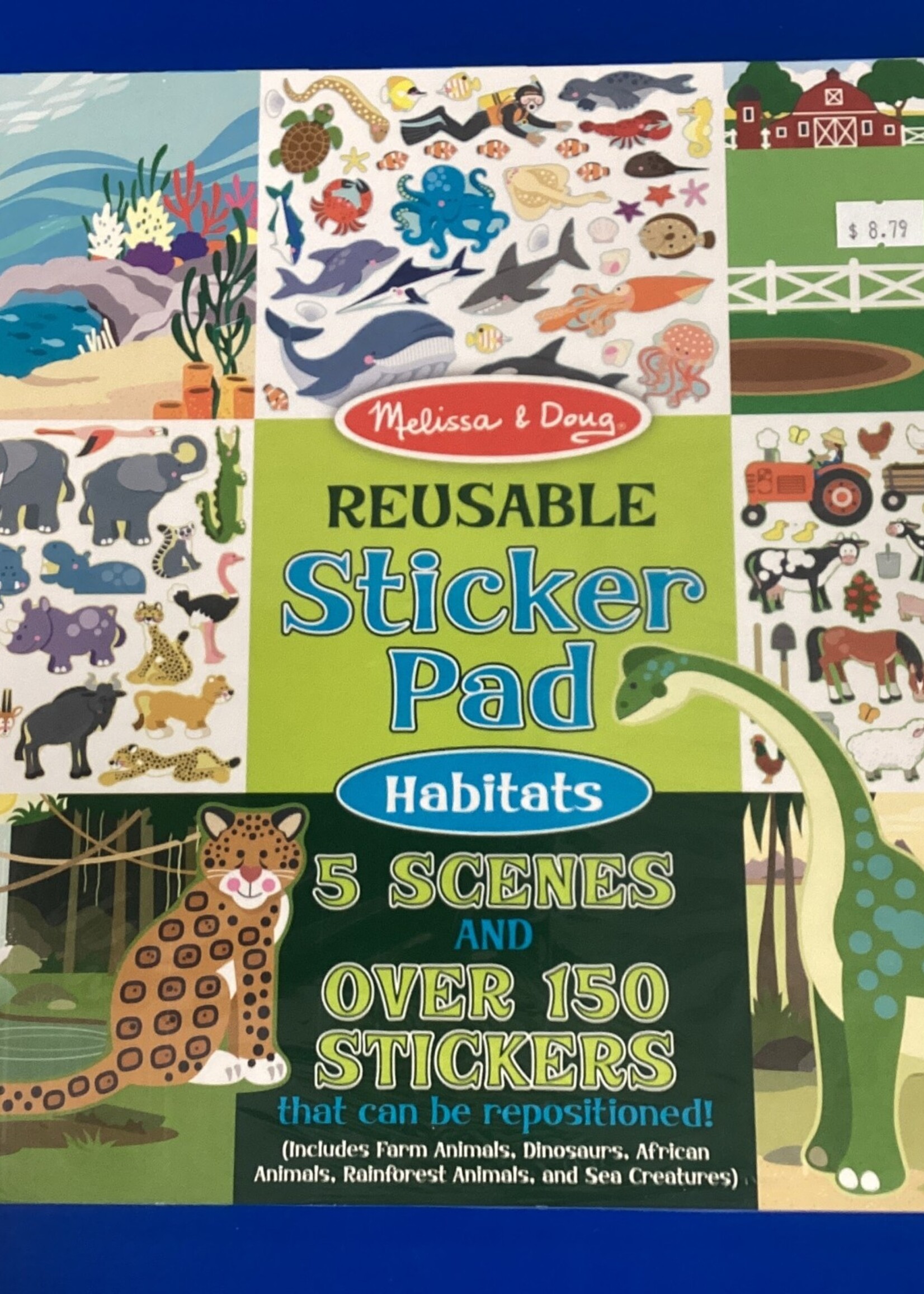 Habitats Reusable Sticker Pad
