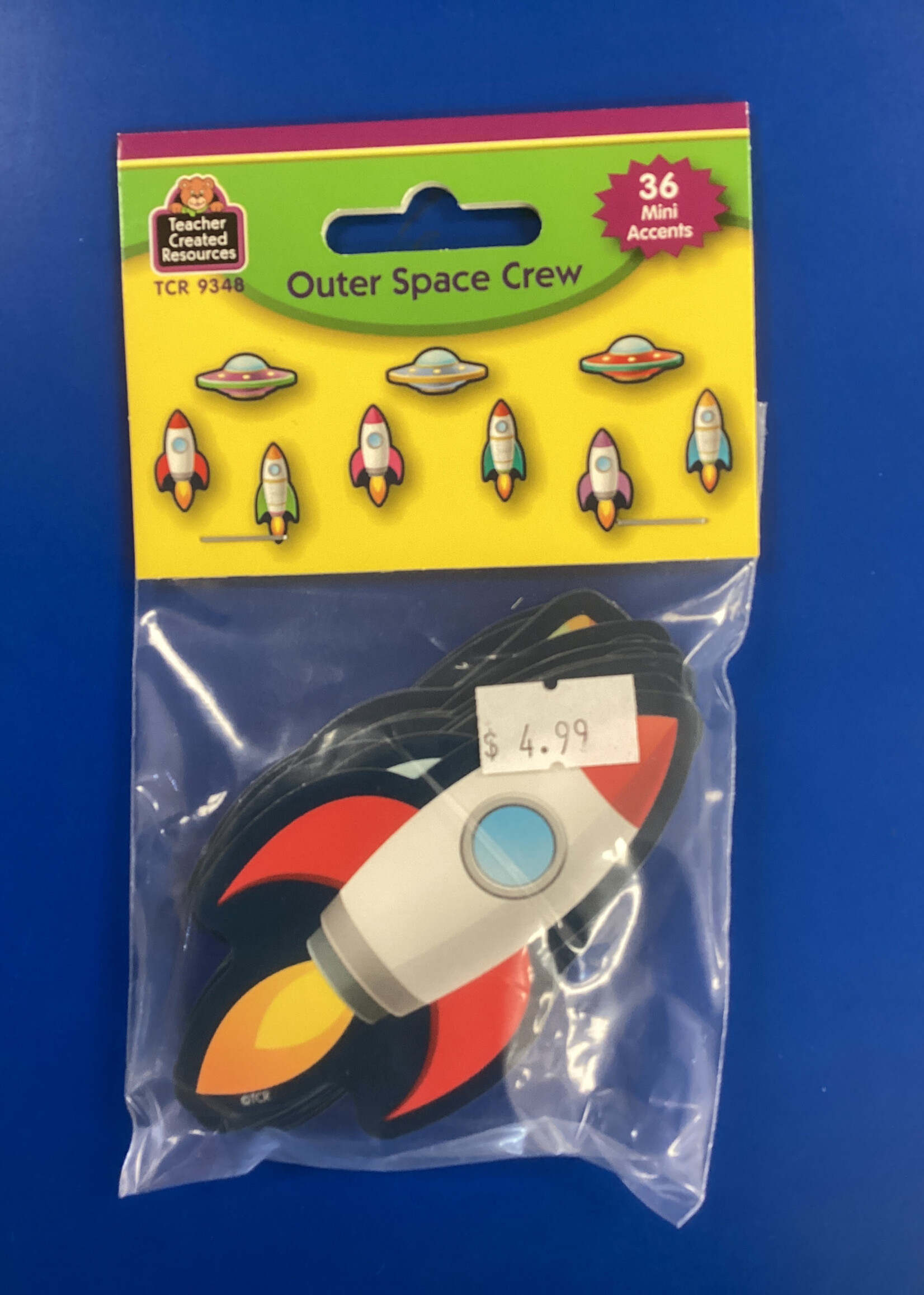 Outer Space Crew Cutouts Mini Accents 36pc
