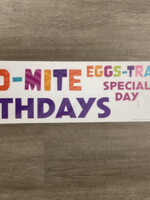 Dino Quest Birthday Mini Bulletin Board