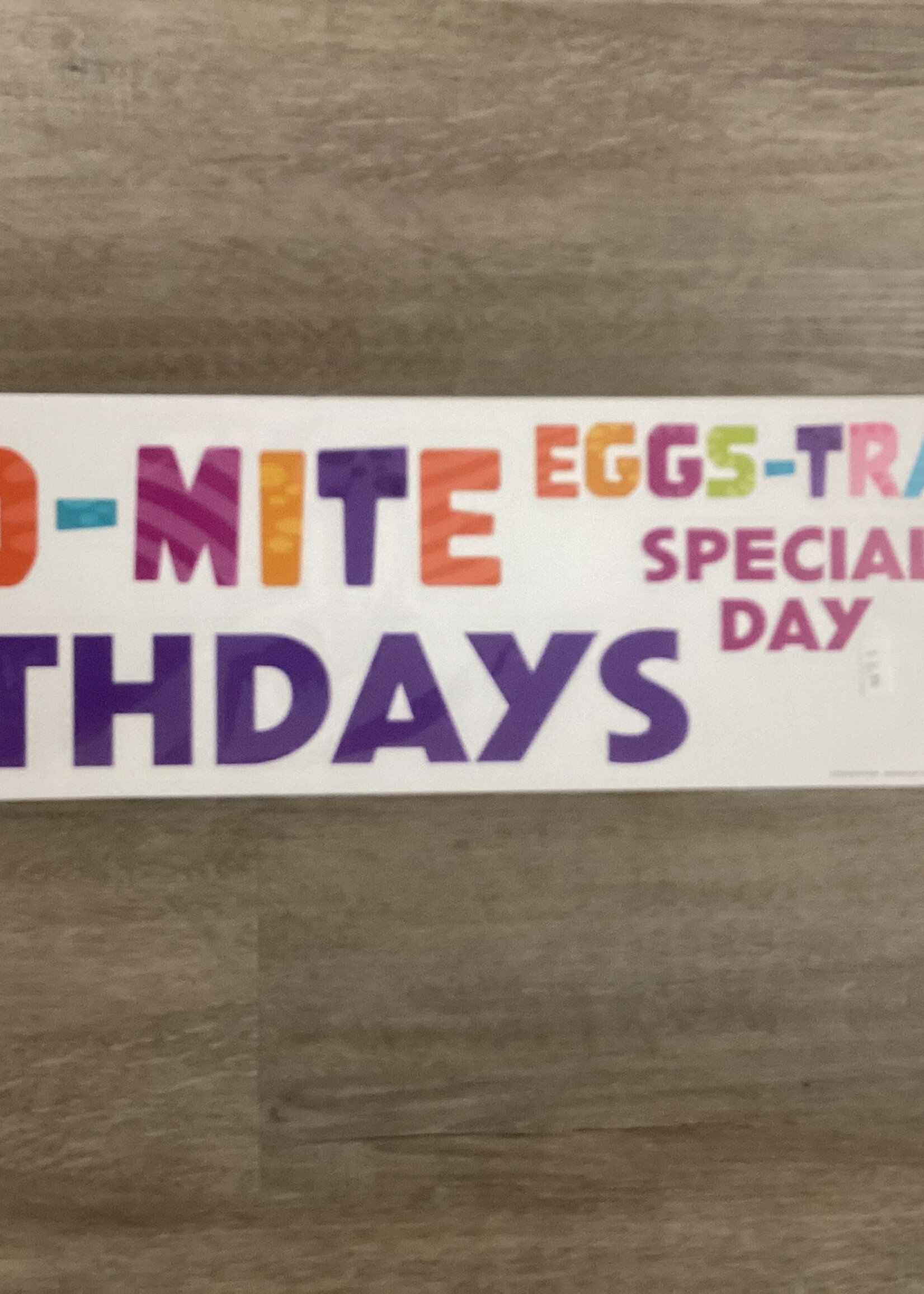 Dino Quest Birthday Mini Bulletin Board
