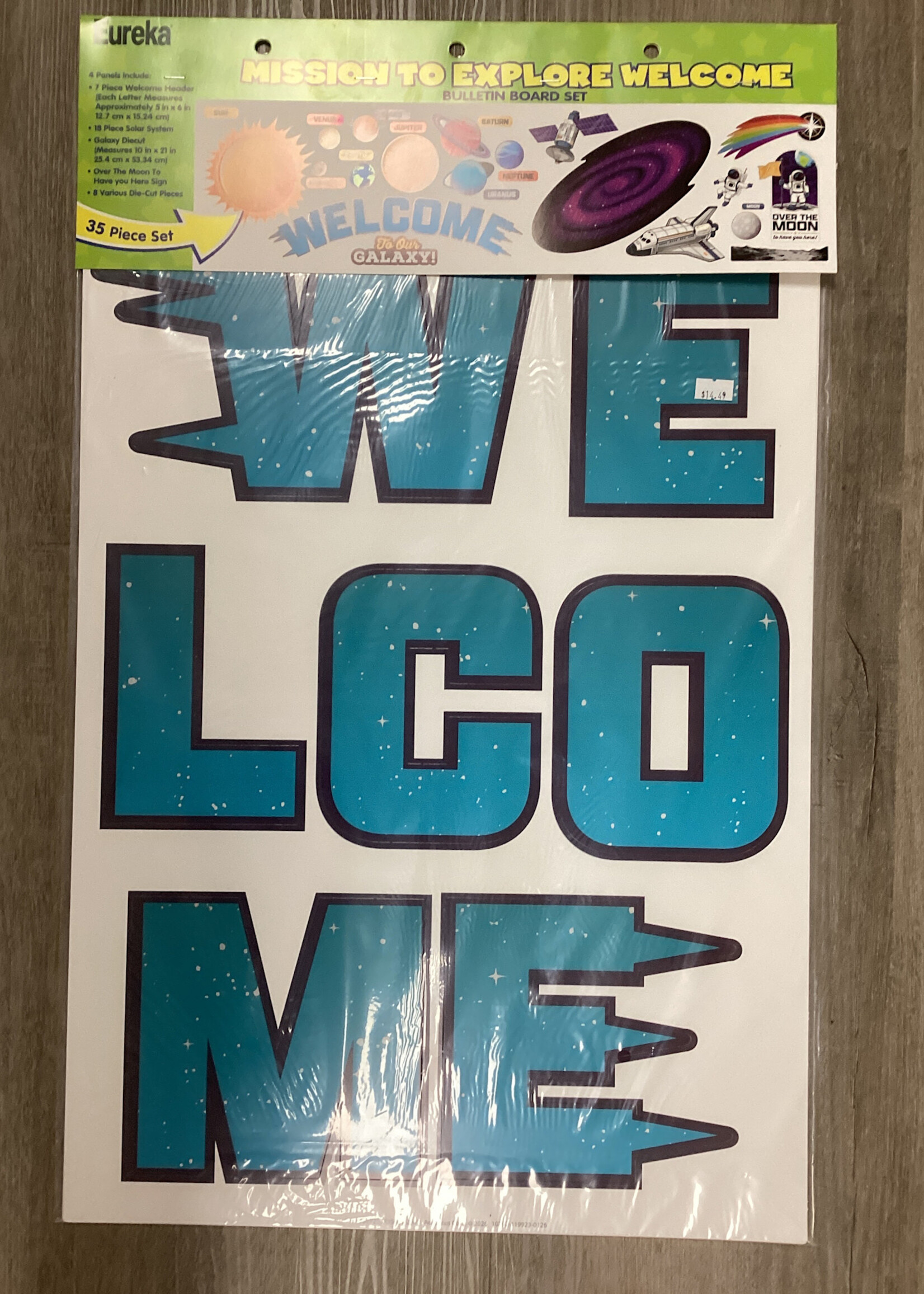 Mission  To Explore Welcome Bulletin Board Set
