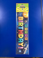 Outer Space Crew Happy Birthday Mini Bulletin Board