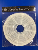 12" White Lantern