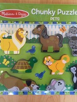 Melissa & Doug Pets Chunky Puzzle