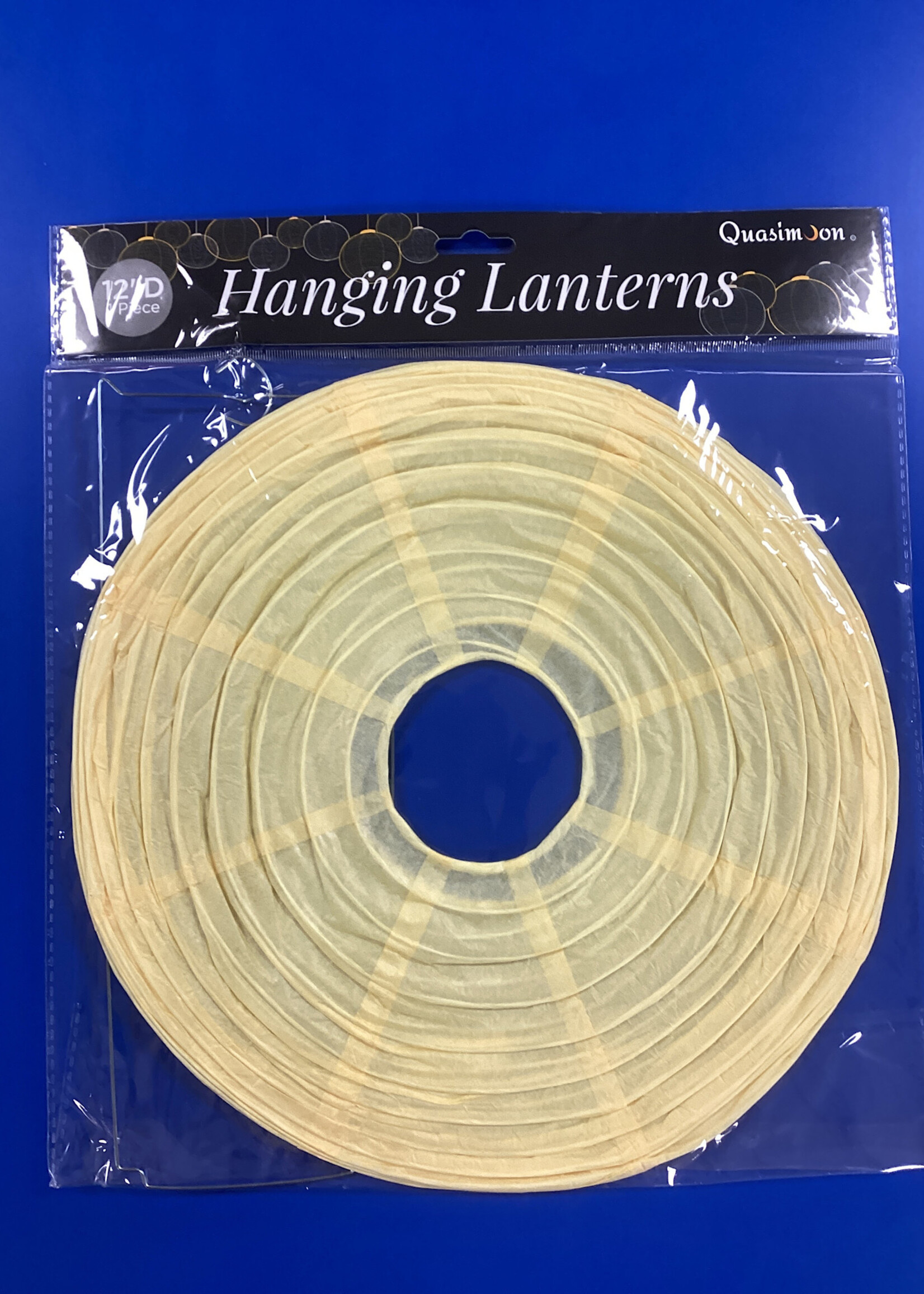 12" Lemon Yellow Lantern