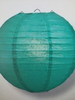 10" Teal Lantern